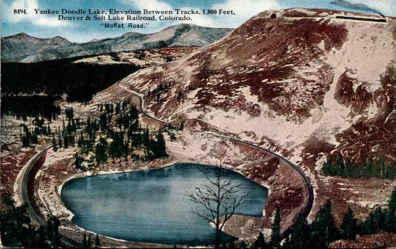 Colorado Yankee Doodle Lake Moffat Road On The Denver & Salt Lake Railroad