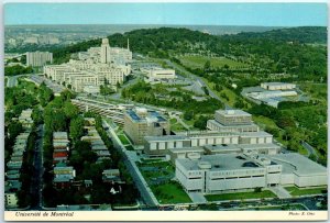 M-21784 Aerial view of Montreal University Campus Montreal Canada