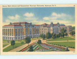 Linen GYMNASIUM AT SYRACUSE UNIVERSITY Syracuse New York NY L8054