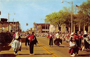 Tulip Festival Dancing In Colorful Costumes Holland MI 