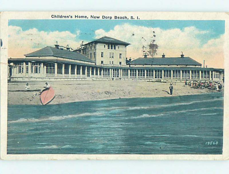 Children Home At New Dorp Beach On Staten Island New York City NY M7943