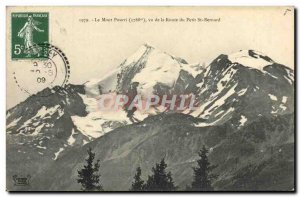 Old Postcard Mount Puri saw the Petit St Bernard Road
