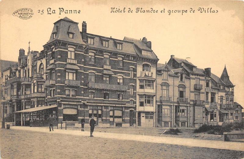 BF36780 la panne hotel de flandre et groupe de villas belgium