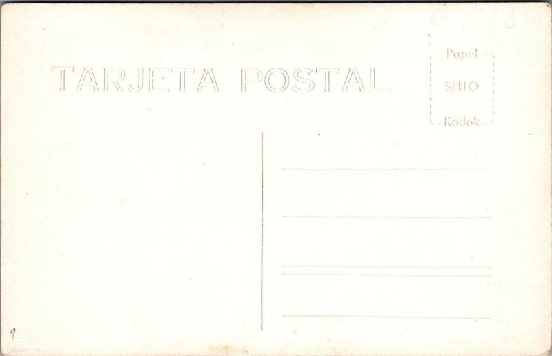 RPPC Postcard La Gruta Restaurant Teotihuacan Mexico