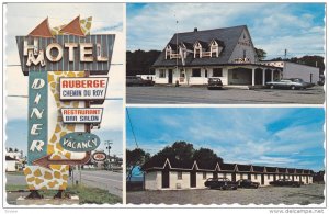 Motel, Restaurant, Bar Salon, Reception, MONTREAL, Quebec, Canada, 40-60´s