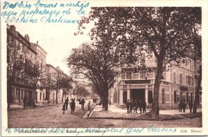 France Draguignan Boulevard Jean Jaurés Vintage Postcard 04.97