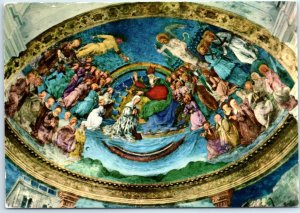 M-66401 Coronation of the Virgin detail By F Lippi Spoleto Cathedral Spoleto