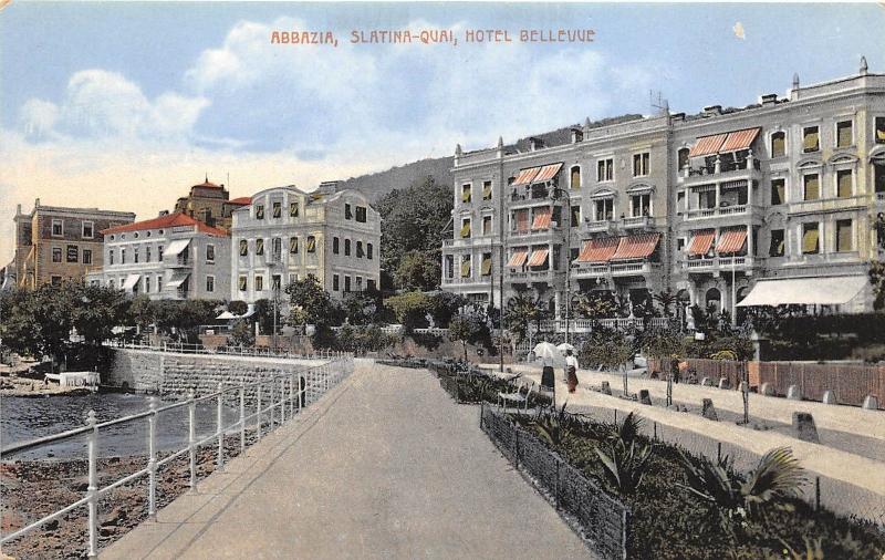 B20408 Abbazia Slatina Quai Hotel Bellevue opatija croatia