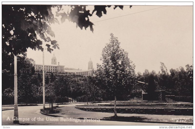 RP, A Glimpse Of The Union Buildings, Pretoria, South Africa, 1920-1940s