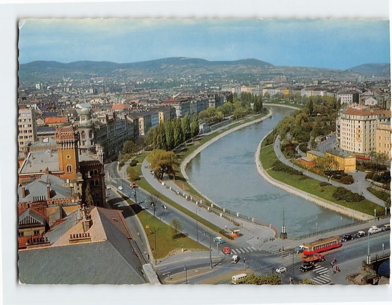 Postcard View from the Ringturm looking towards the Vienna Woods, Austria