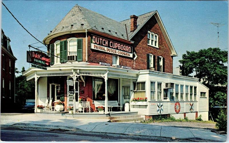 GETTYSBURG, PA Pennsylvania  DUTCH CUPBOARD Restaurant 1967 Roadside  Postcard