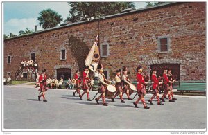 Military Museum, Drill Squad In Authentic Dress Of Soldiers Of Louis XV, MONT...