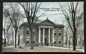 Postcard Unused  Carnegie Library Centrailia IL LB