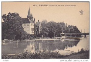 Lac d'Amour - Minnewater, Bruges (West Flanders), Belgium, 1900-1910s