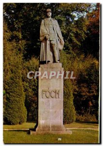 Old Postcard Compiegne Marechal Foch Army monument