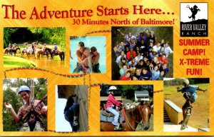 Advertising River Valley Ranch Summer Camp Baltimore Maryland