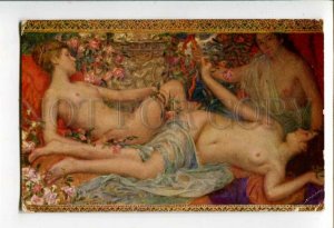 3101990 ITALY Nude HAREM Slave Youth by Cesare FERRO Vintage PC