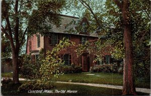 Concord Mass Old Manse Antique Divided Back Postcard Portland ME USA Unposted 