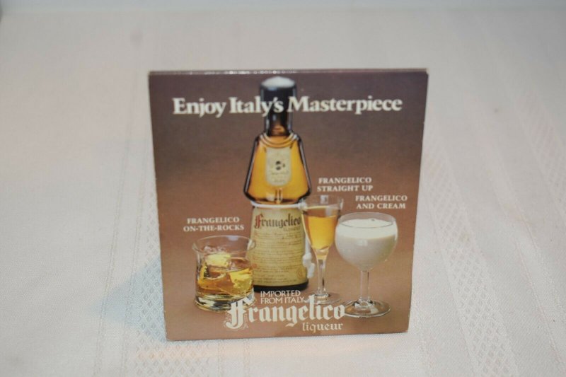 Frangelico Italy's Masterpiece Triangular Matchbox