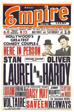 Laurel and Hardy Movie Poster  