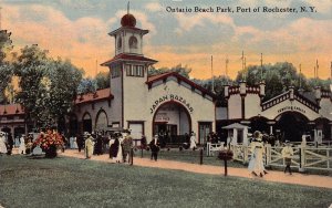 J83/ Rochester New York Postcard c1910 Ontarior Beach Park Japan 80