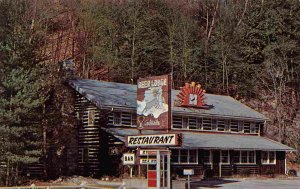 Deer Lodge Restaurant Mount Holly Springs Pennsylvania postcard