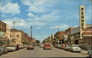 Laramie Wyoming WY Pickup Truck Classic 1960s Cars Vintage Postcard