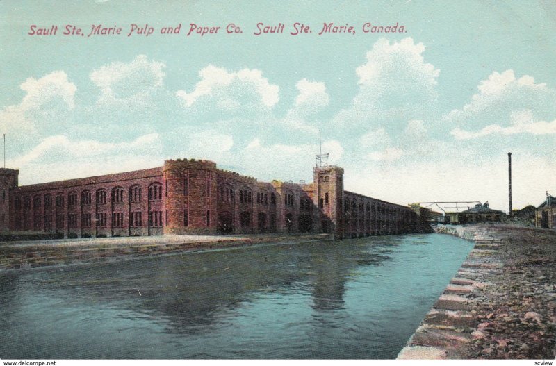 SAULT STE. MARIE , Ontario , Canada , 00-10s ; Pulp & Paper Company