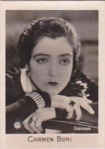 Orami Cigarette Card Film Favourites Series C No 177 Carmen Boni