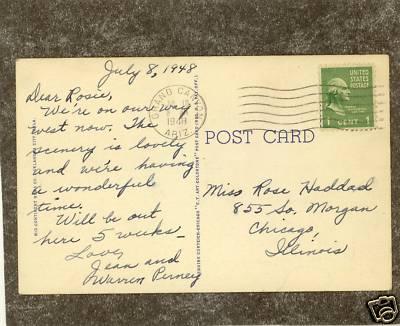 OK OKLAHOMA CITY 1948 MUNICIPAL BUILDING LINEN Postcard