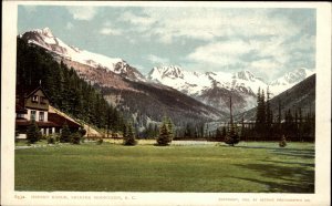 Selkirk Mountains British Columbia BC Hermit Range Detroit Pub c1910 Postcard