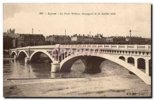 Old Postcard Lyon Wilson Bridge opens July 14, 1918