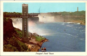 New York Niagara Falls Prospect Point Tower 1975