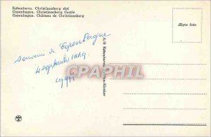 Postcard Modern Copenhagen Christiansborg Castle