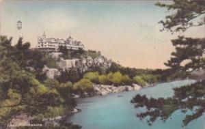 New York Lake Minnewaska The Cliff House Handcolored Albertype