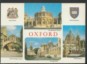 Oxfordshire Postcard - Oxford - The Golden Heart of Britain   T8007