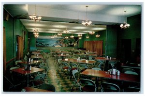 c1960s Florentine Italian Restaurant Sorrento Room Interior Columbus OH Postcard