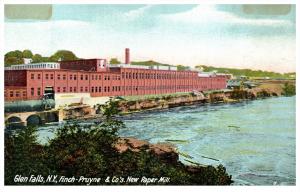 New York   Glen Falls   Finch-Pruyne Company paper Mill
