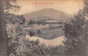 Bethel Maine Mt Will Waterfront Antique Postcard K90526