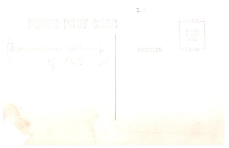 Warren G Harding Portrait Ohio Postcard