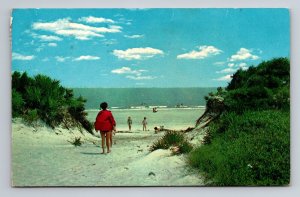 Jekyll Island State Park Georgia Vintage Posted Beach