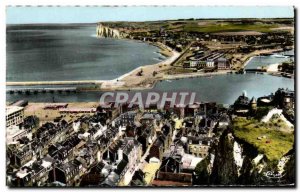 Postcard Old Treport and Mers General view