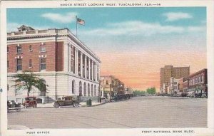 Alabama Tuscaloosa Broad Street Looking West