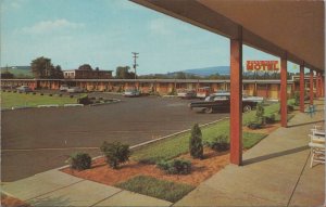 Postcard Penn Alto Motel Duncansville PA