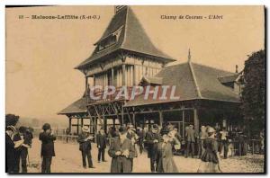 Old Postcard Horse Riding Equestrian Maisons Laffitte Racecourse L & # 39abri