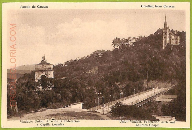 af2853 - VENEZUELA - VINTAGE POSTCARD - Caracas