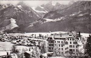 Switzerland Chateau d'Oex La Soldanelle 1956 Photo