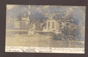 RPPC ASHLAND KENTUCKY KY HENRY CLAY'S HOME VINTAGE REAL PHOTO POSTCARD