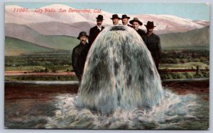 K31/ San Bernardino California Postcard c1910 City Water Wells 204