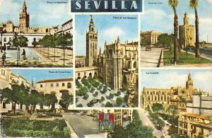 BG6374 sevilla car voiture  spain